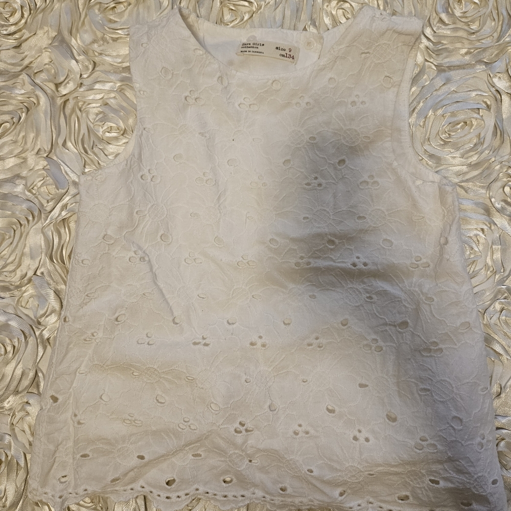 Zara Girls top size 9